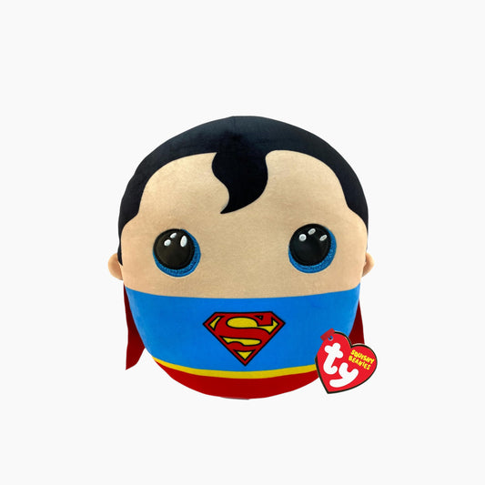 TY DC Comics Superman Squishy Beanie Plush