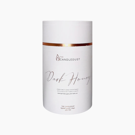 The Candle Dust Sand Candle Dark Honey