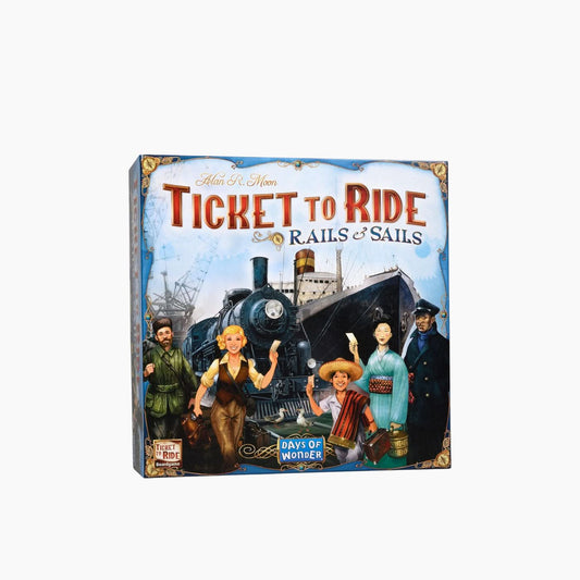 Ticket to Ride: Rails & Sails Board Game
