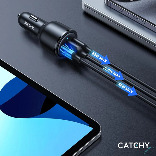 شاحن سيارة UGREEN USB-C (65 واط)