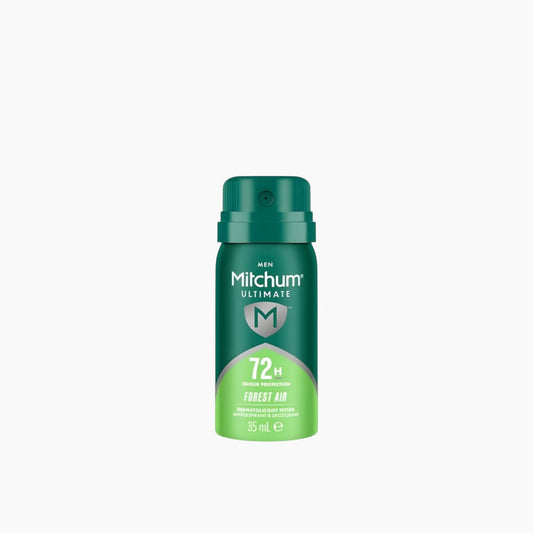 Mitchum Travel Size Ultimate 72Hr Aerosol Spray Forest Air 35 mL Men