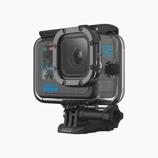 غطاء مقاوم للماء لكاميرات GoPro Hero 9/10/11/12، أسود، 60 مترًا