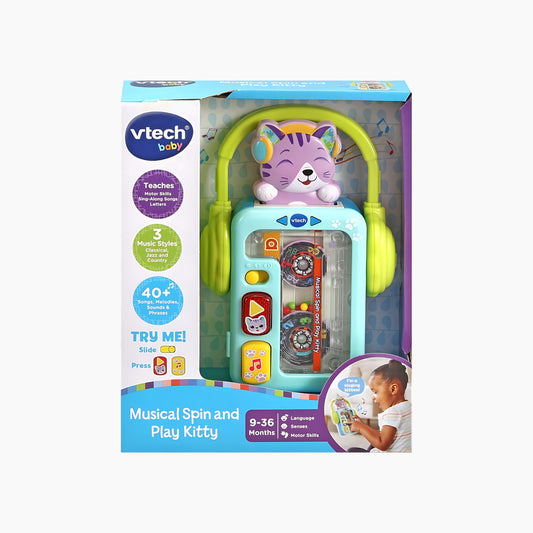 V-Tech Baby Musical Spin And Play Kitty
