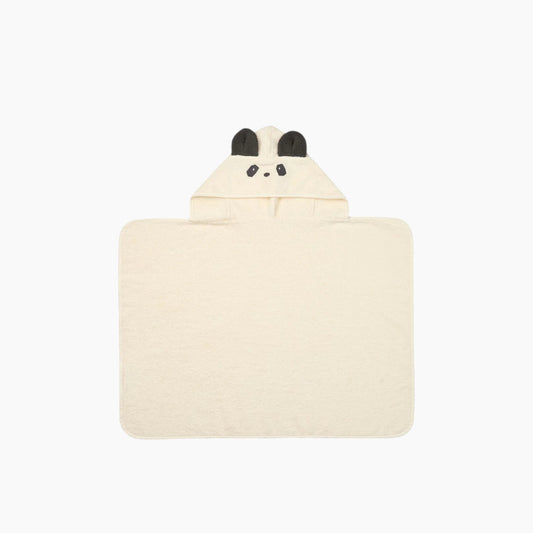 Liewood Vilas Baby Hooded Towel - Creme De La Creme