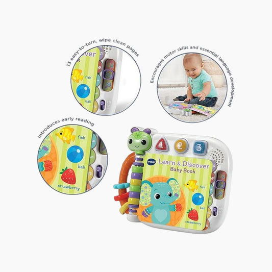 كتاب VTech للتعلم واكتشاف الأطفال