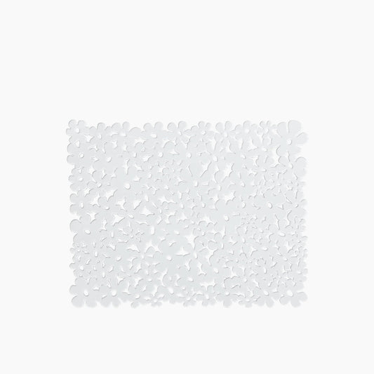 Wenko Flower Sink Mat - White