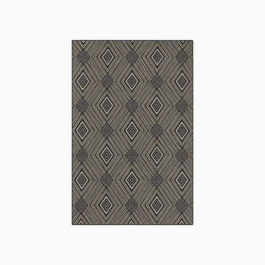 Grace Geometric Diamond Rug