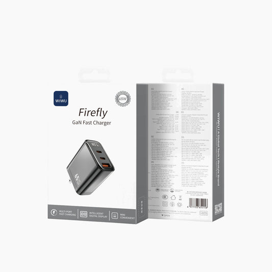شاحن سريع WiWU Wi-G012 EU Firefly GaN
