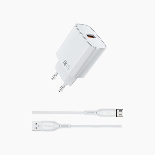 شاحن WiWU Wi-G006 Essen GaN السريع + محول كابل