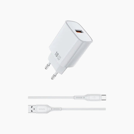شاحن WiWU Wi-G006 Essen GaN السريع + محول كابل