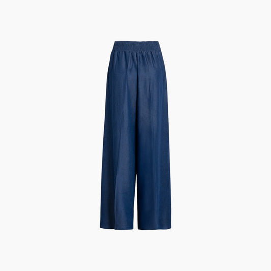 Vilagallo Wide Leg Tencel Denim Jeans Marian