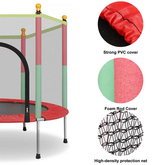 KIDS SUPPLIES AND RIDE-ON TRAMPOLINE 1.4M