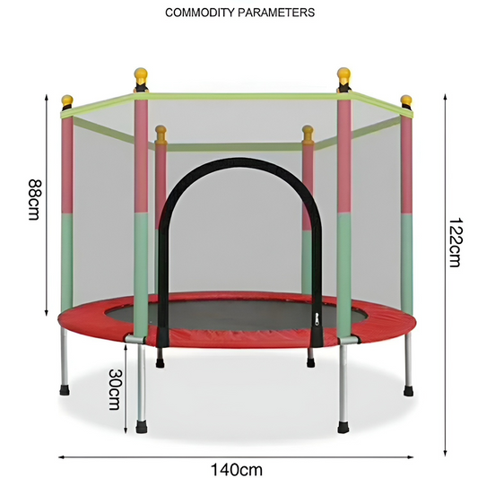 KIDS SUPPLIES AND RIDE-ON TRAMPOLINE 1.4M
