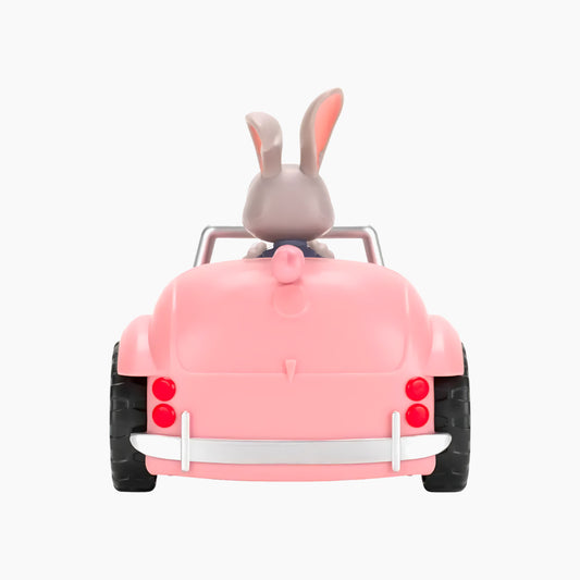 JAZWARES Zootopia- Little Vehicle with Figure- Judy the Rabbit