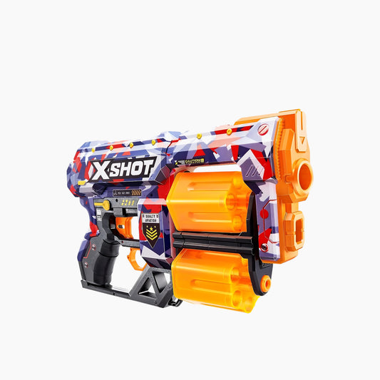 قاذفة سهام ZuruxShot Skins Dread Launcher بنمط Malice، 12 سهمًا، 6.5 × 26.5 × 42 سم