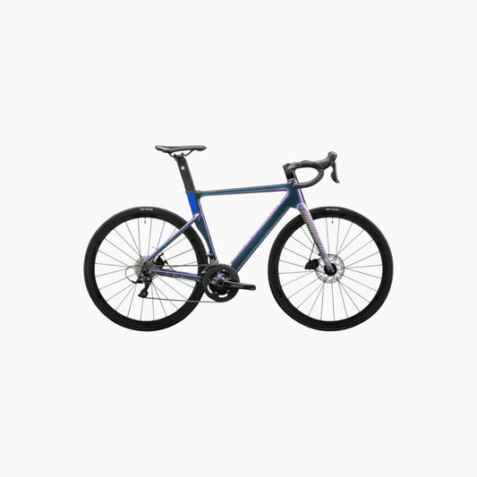 دراجة طريق Java Siluro6 Shimano Sora بمقود معدني مدمج ووزن 11 كجم