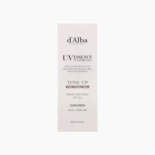 واقي الشمس d'Alba Waterfull Pink Tone-Up
