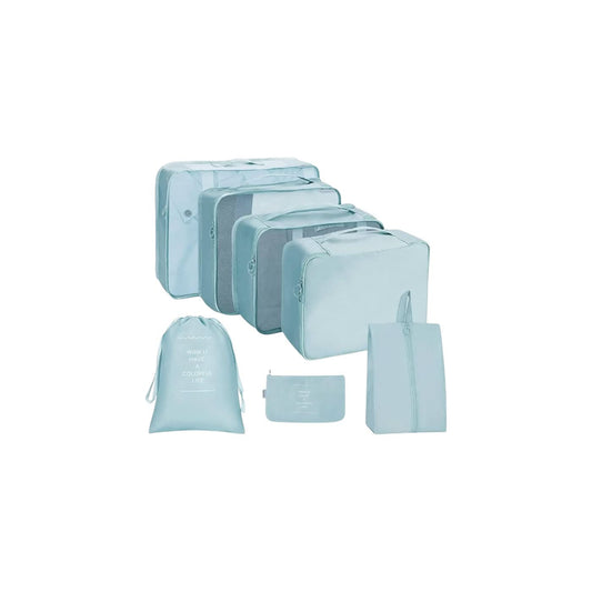 Travel Kit Luggage Organizer 8 Pieces