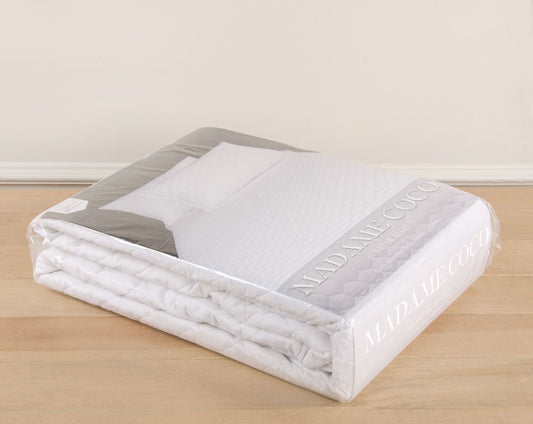 Microfiber Matress Protector 160x200 Cm - Madame Coco JO