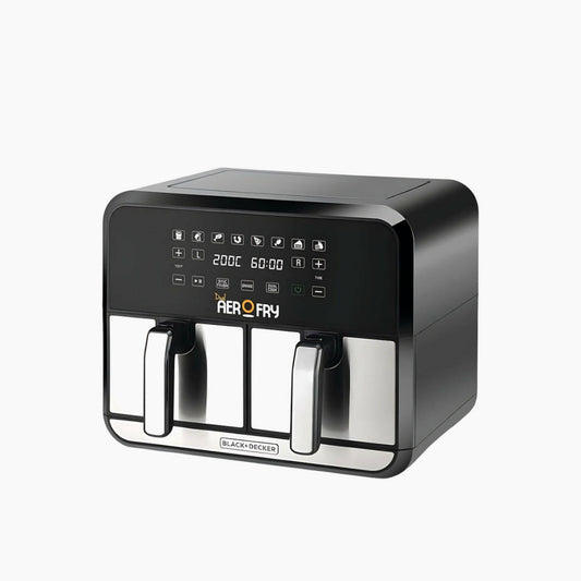 Black + Decker DUAL ZONE AIR FRYER 1700W