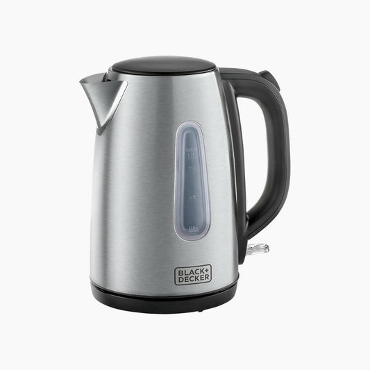 Black + Decker 1.7L Stainless Steel Kettle