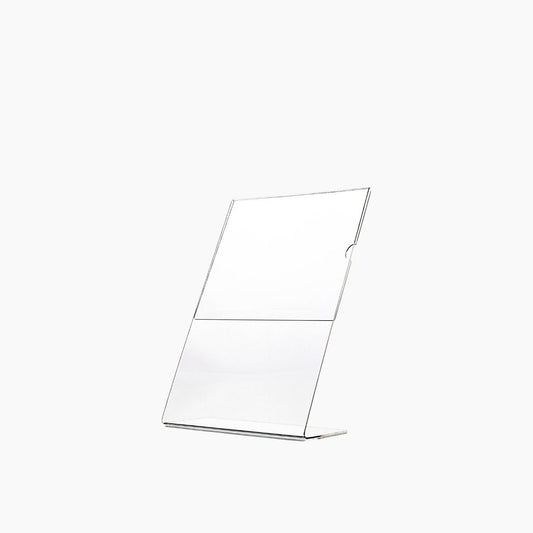Acrylic L Shaped Poster Holder