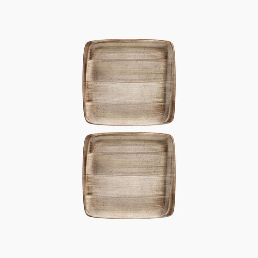 طبق مربع من Terrain بقطر 27 × 25 سم