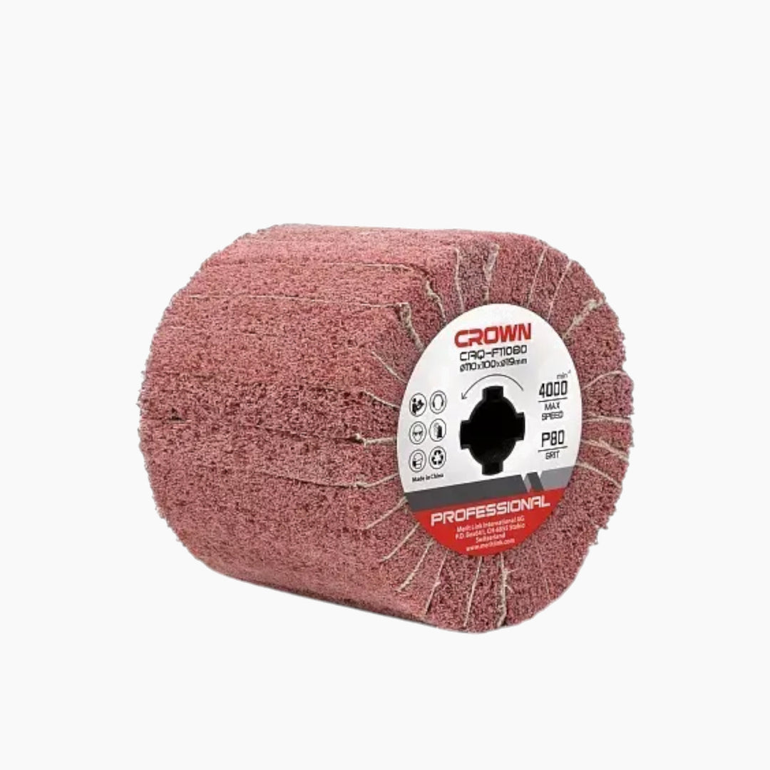 Crown Large Wire Scratch Brush For Crown Workpieces