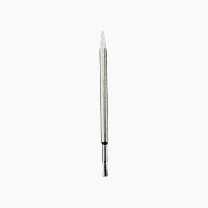 Crown SDS-Plus 450mm twisted point chisel with sandblasted finish