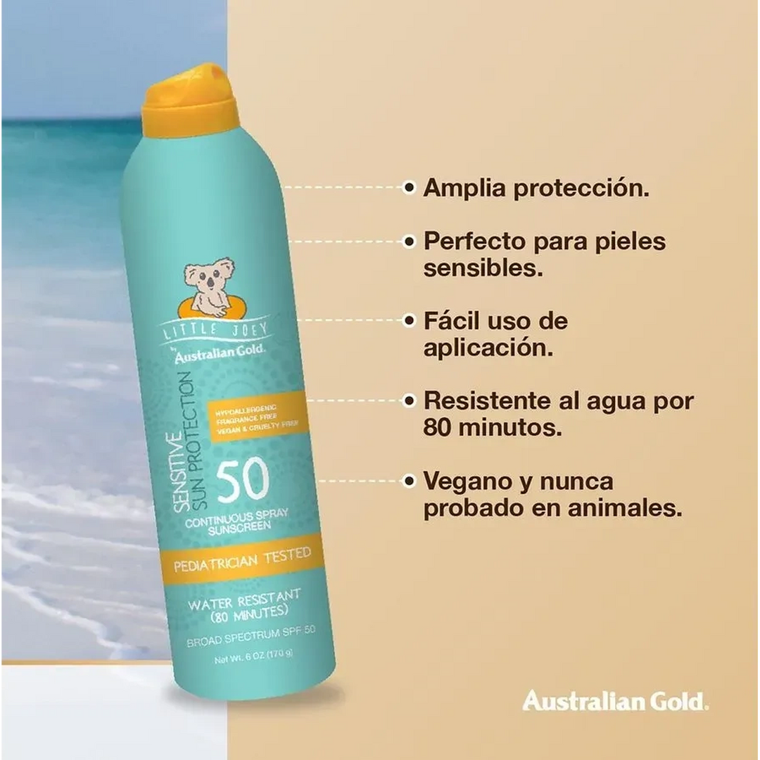 Australian Gold Sensitive Sun Protection Kids 50 SPF 170 G