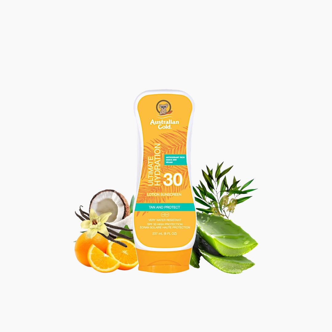 Australian Gold Spray Gel Sunscreen Ultimate Hydration Lotion SPF30 237Ml