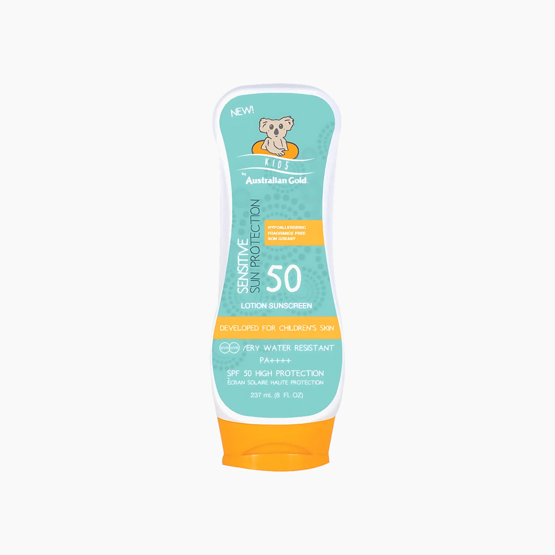 Australian Gold Sensitive Lotion Sunscreen Sf 50 237Ml