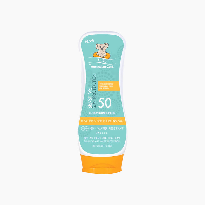 Australian Gold Sensitive Lotion Sunscreen Sf 50 237Ml
