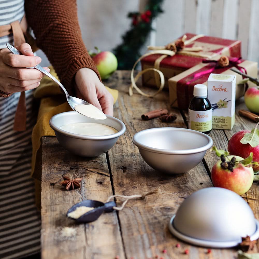 Decora Anodized Aluminum Hemisphere Cake Pan - HUNA