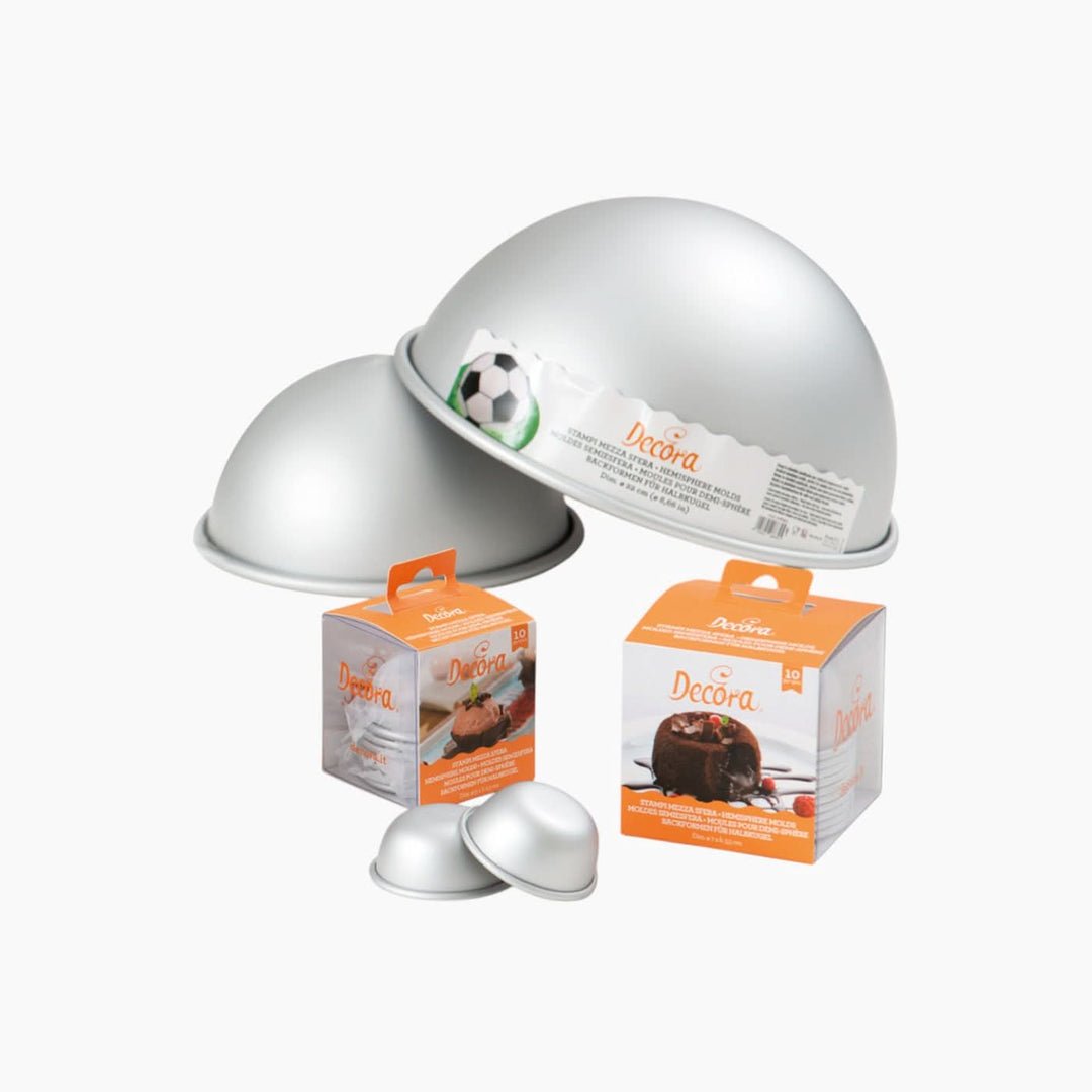 Decora Anodized Aluminum Hemisphere Cake Pan - HUNA