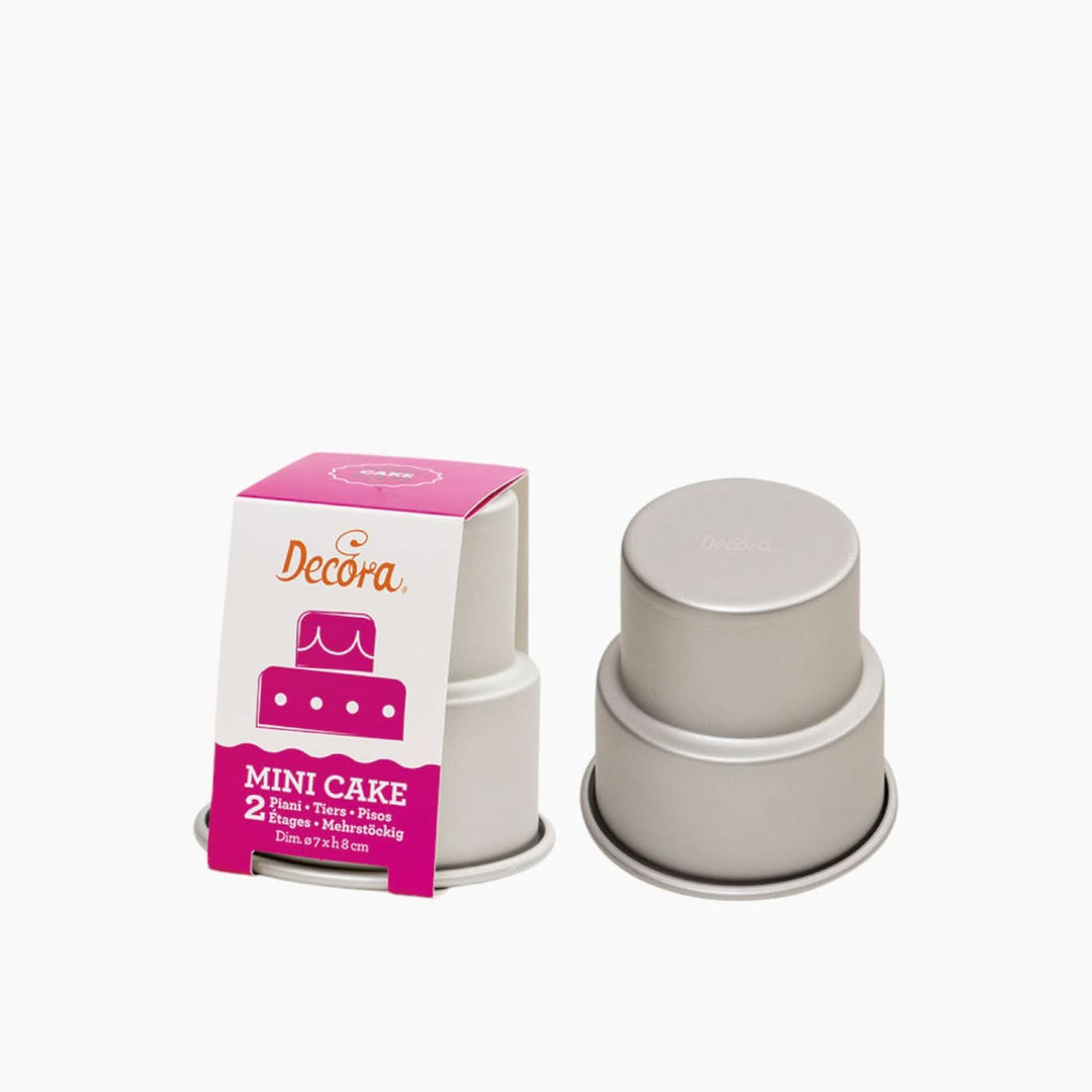 Decora Anodized Aluminum Mini Wedding Cake Tiers