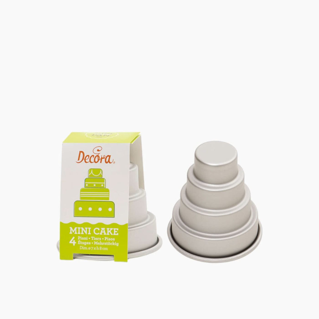 Decora Anodized Aluminum Mini Wedding Cake Tiers