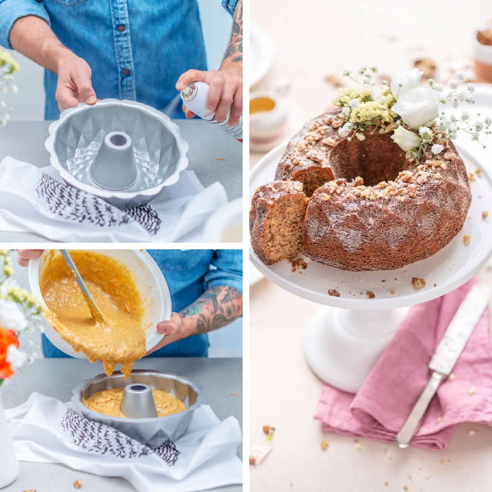 Decora Diamond Bundt Cake Pan - HUNA