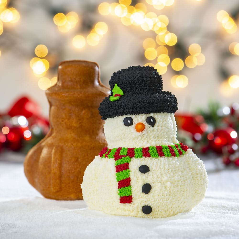 Decora 3D Snowman Cake Pan - HUNA