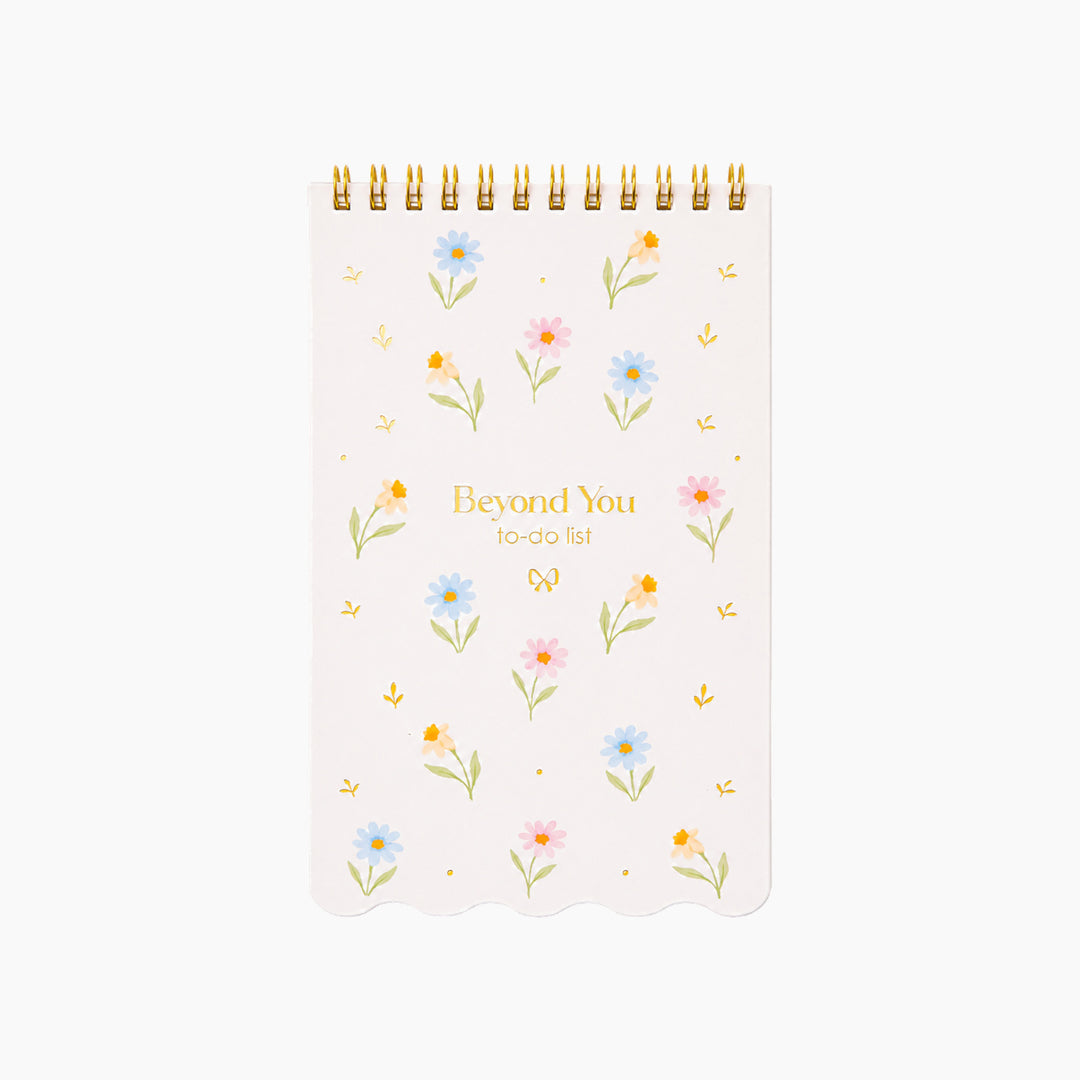 Yours &amp; Beyond | Soft Floral To-Do List