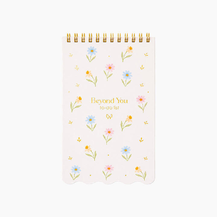Yours &amp; Beyond | Soft Floral To-Do List