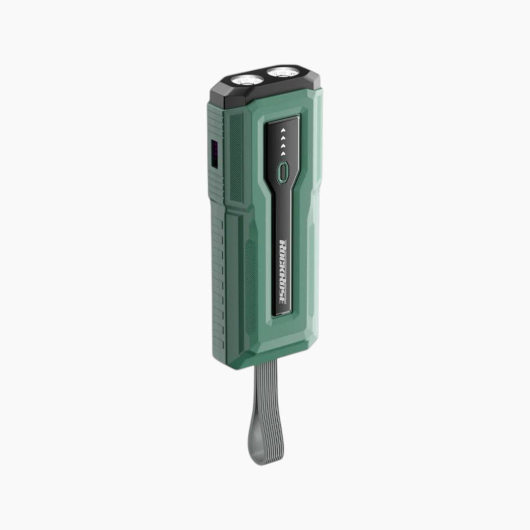 ROCKROSE Ridge Blade 10000mAh portable power bank with torchlight