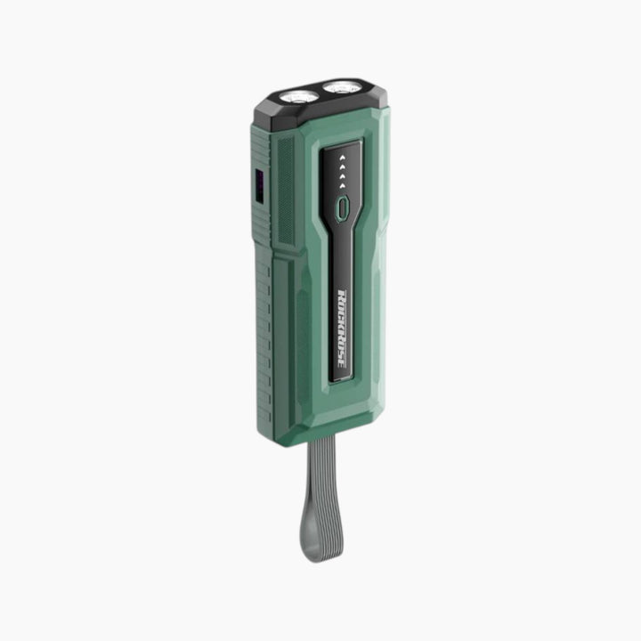ROCKROSE Ridge Blade 10000mAh portable power bank with torchlight