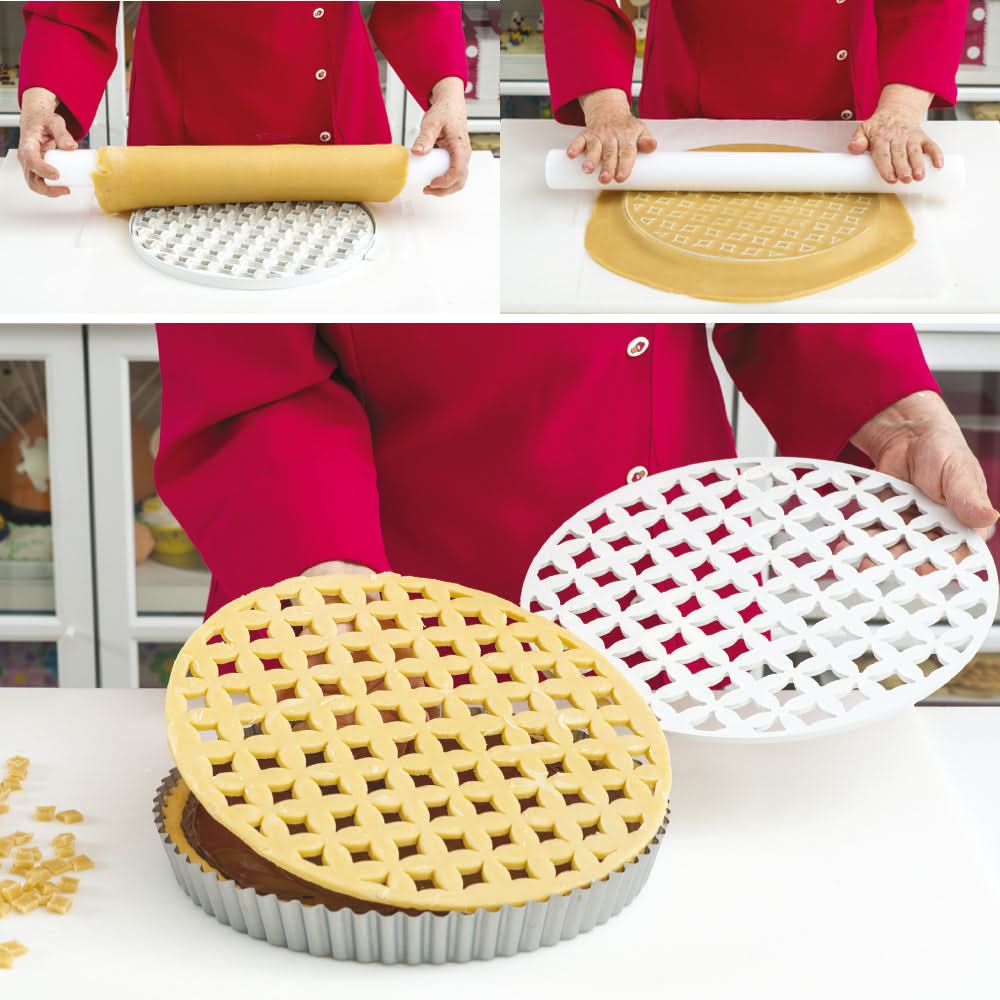Decora Arabesque Crust Cutter Pie and Tart Cutter - HUNA