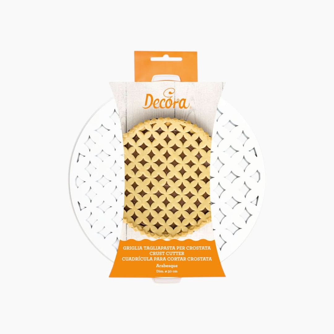 Decora Arabesque Crust Cutter Pie and Tart Cutter - HUNA