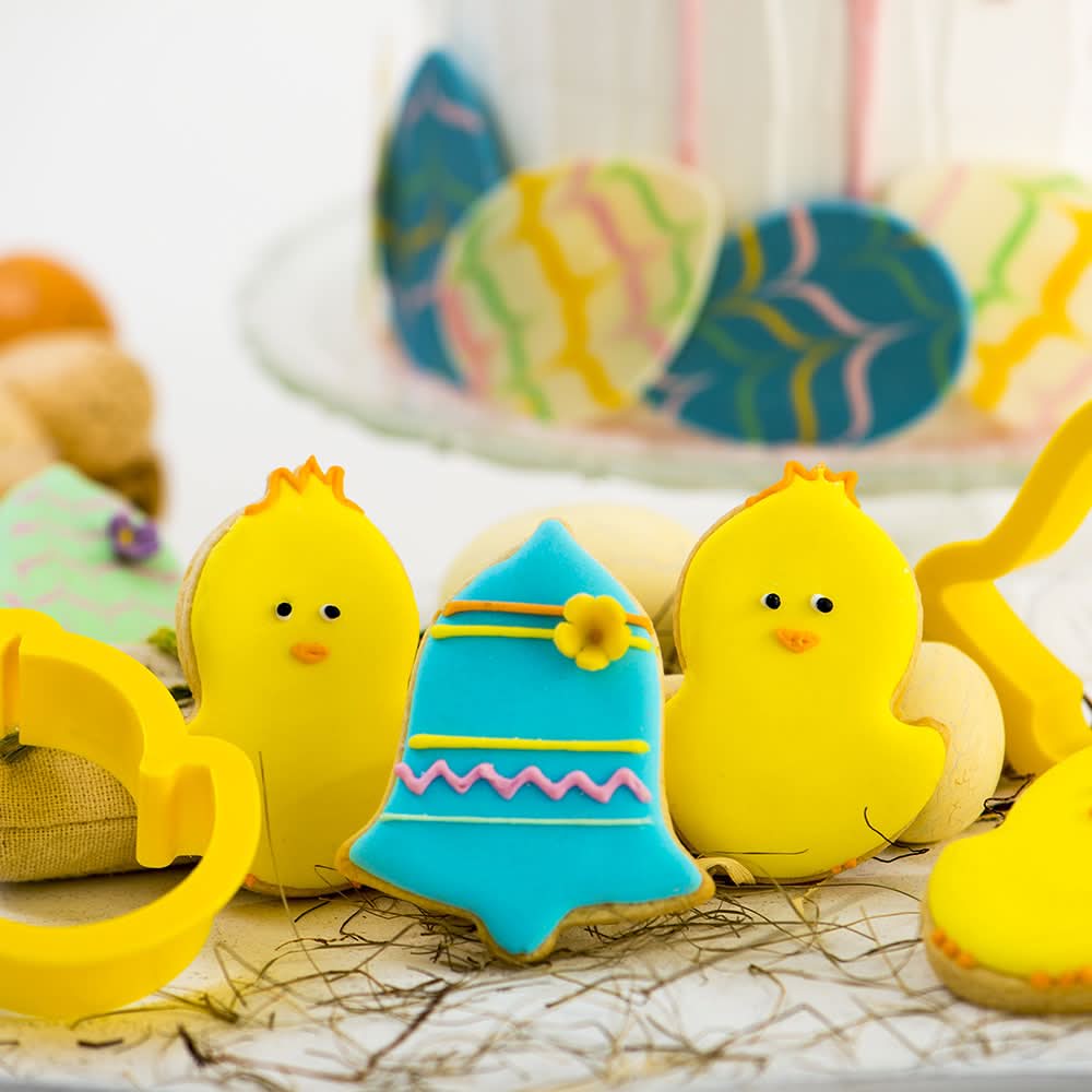 Decora Chick &amp; Bell Cutters Set - HUNA