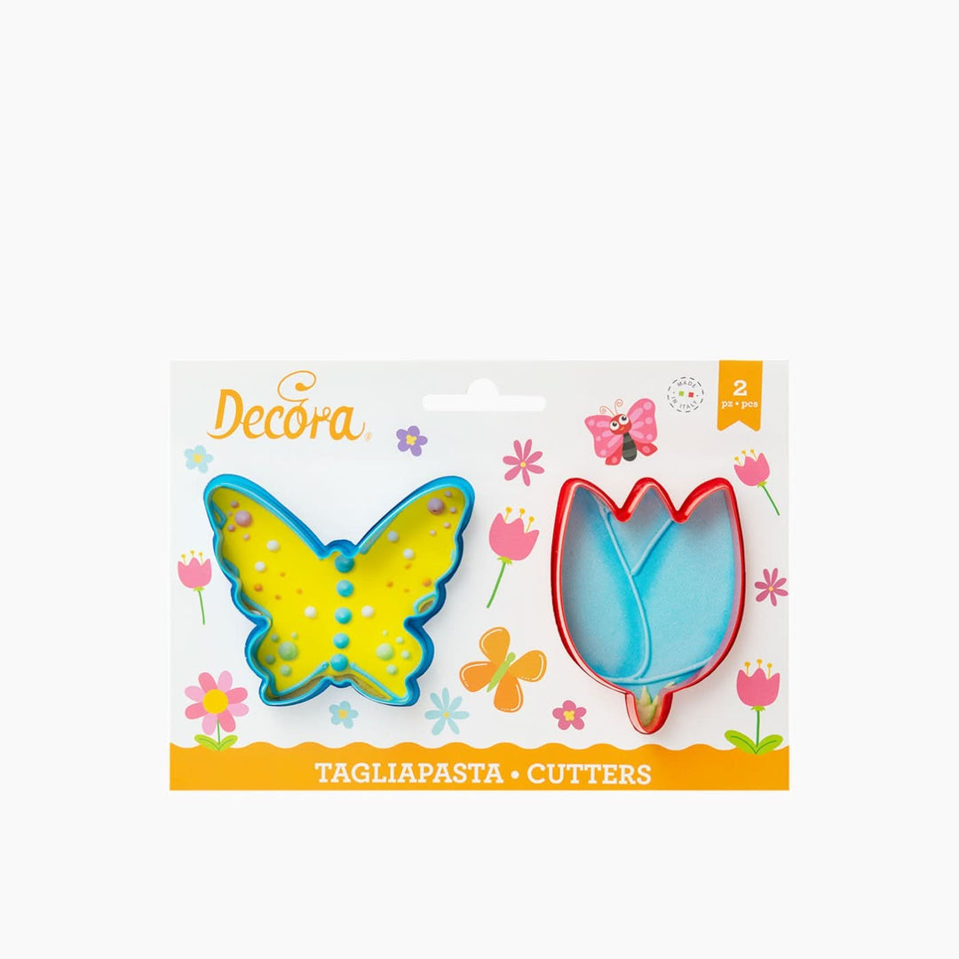 Decora Butterfly and Flower Cutters - HUNA