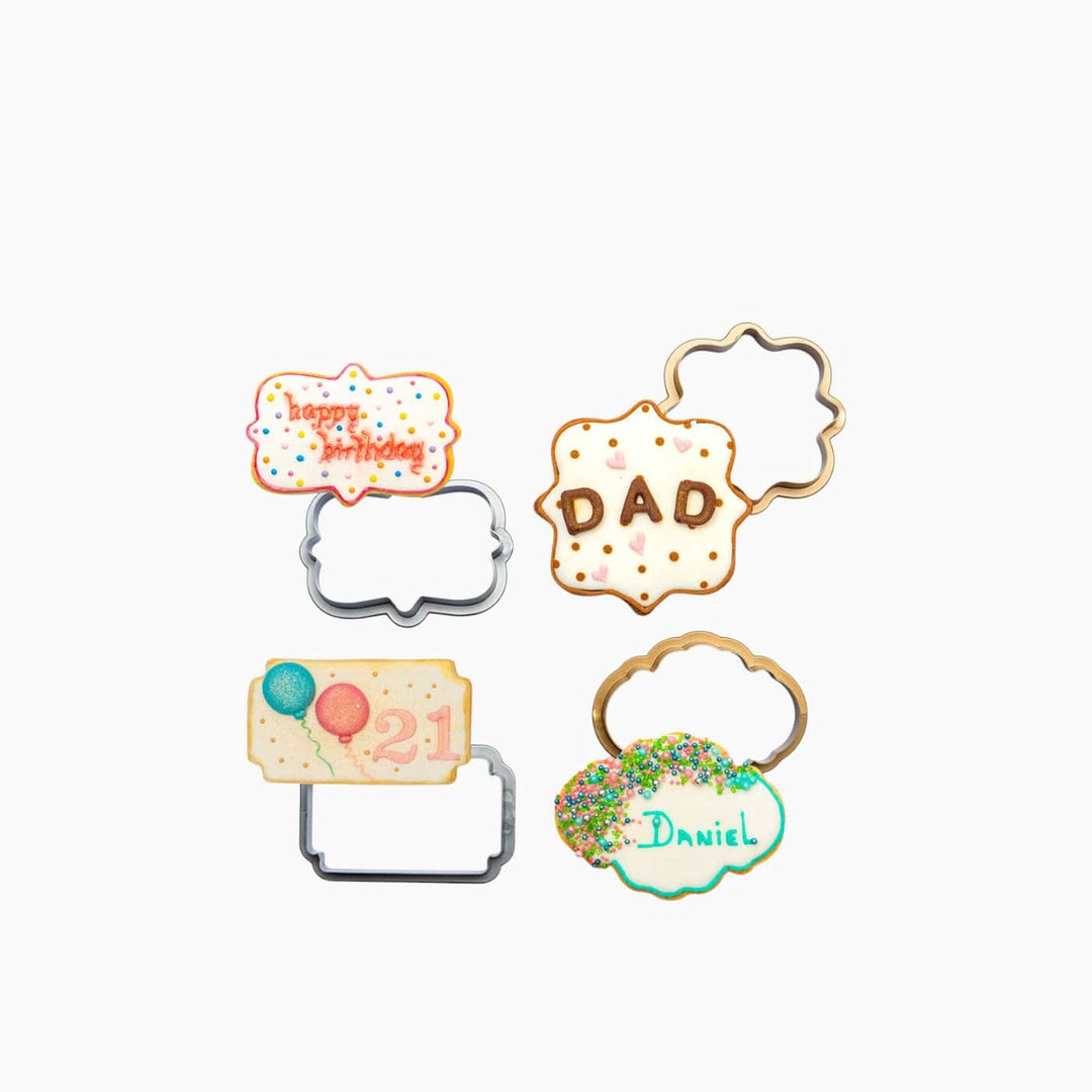 Decora Mini Frames Cookie Cutters