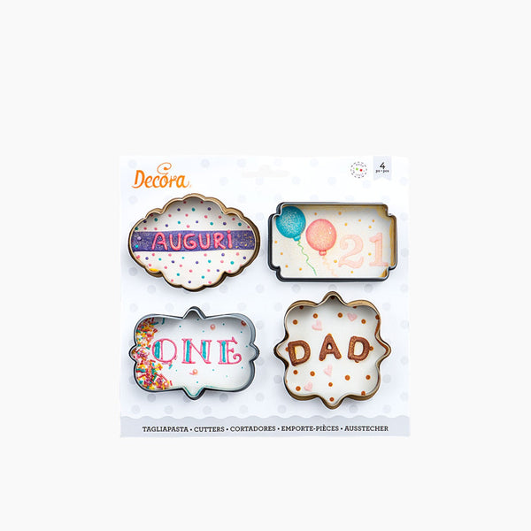 Frames Cookie Cutters Set of 4