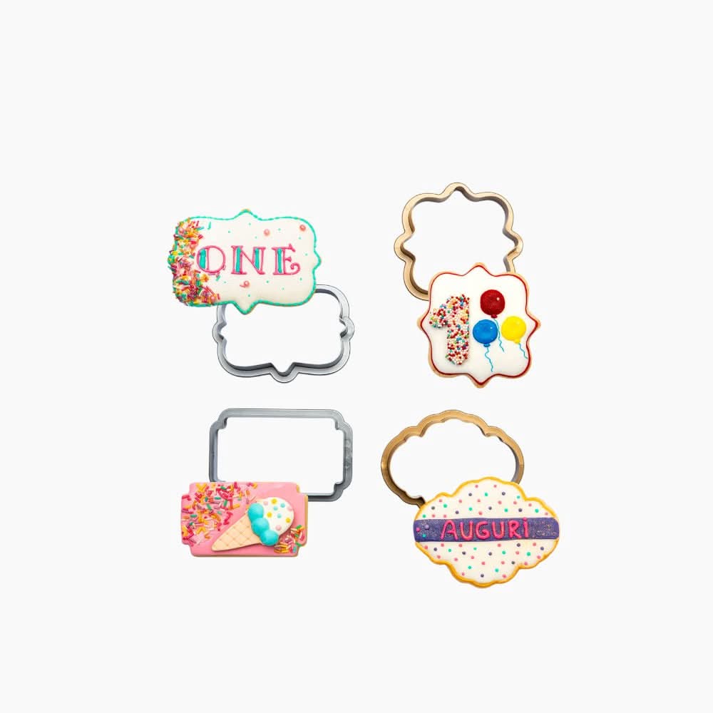 Decora Mini Frames Cookie Cutters
